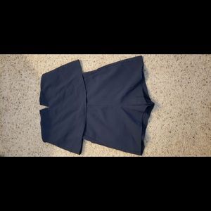 Navy blue romper
